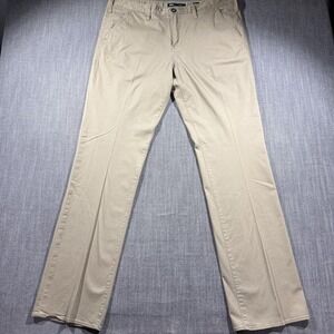 BKE Pants Mens 38x34 Beige Tyler Chino Relaxed Fit Straight Leg Casual